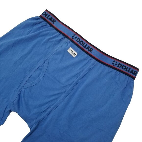 NEW Dollar Bigboss Men's Cotton Boxers Briefs Size 4XL Color Sky Blue - Picture 4 of 6